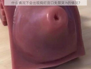 什么情况下会出现捣烂宫口失禁哭 h的情况？