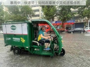 暴雨中，快递骑士如何在草堆中完成送信任务