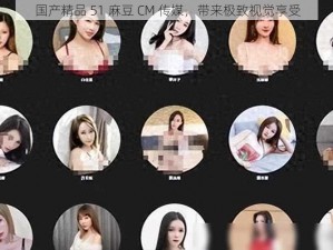 国产精品 51 麻豆 CM 传媒，带来极致视觉享受