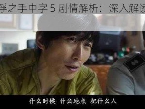 公的浮之手中字 5 剧情解析：深入解读精彩剧情