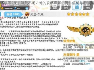 崩坏学园2天启饥荒不毛之地的攻略详解：属性解析与配装指南