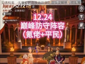 实境探索，天魔幻想竞技场防御阵容深度解析与搭配推荐