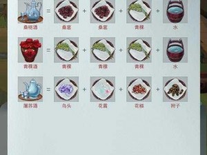 揭秘江湖悠悠：高级酿酒材料获取攻略