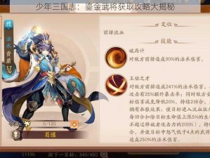 少年三国志：鎏金武将获取攻略大揭秘