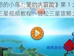 《愤怒的小鸟：里约大冒险》第 1 大关全三星视频教程：轻松三星攻略大放送