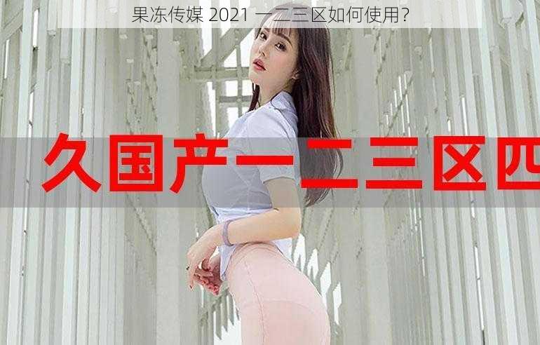 果冻传媒 2021 一二三区如何使用？