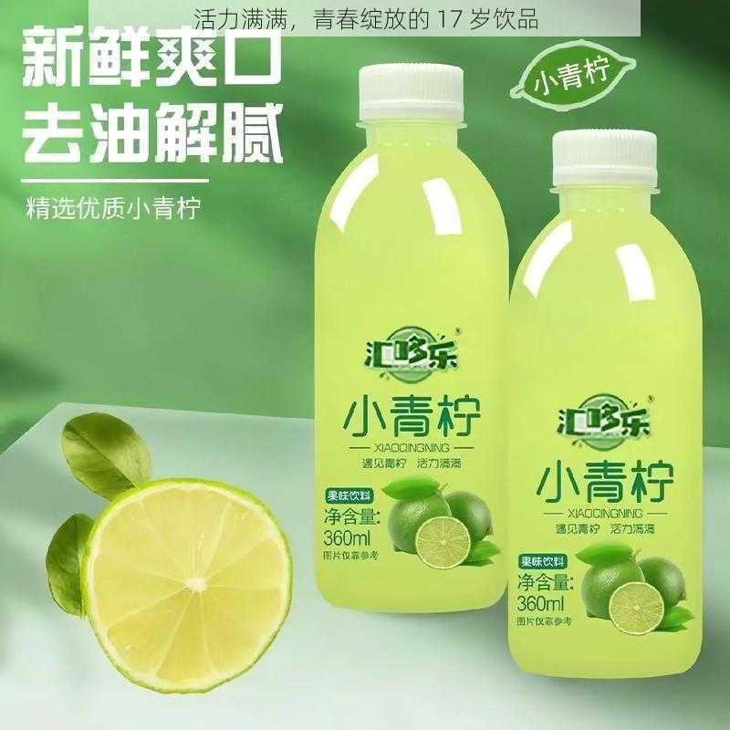 活力满满，青春绽放的 17 岁饮品