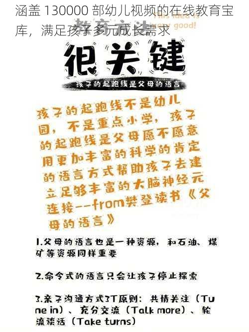 涵盖 130000 部幼儿视频的在线教育宝库，满足孩子多元成长需求