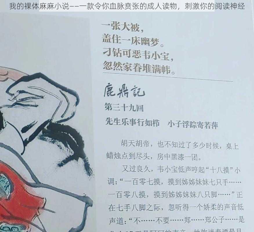 我的裸体麻麻小说——一款令你血脉贲张的成人读物，刺激你的阅读神经