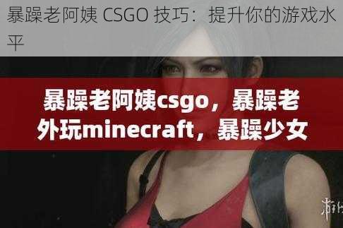 暴躁老阿姨 CSGO 技巧：提升你的游戏水平