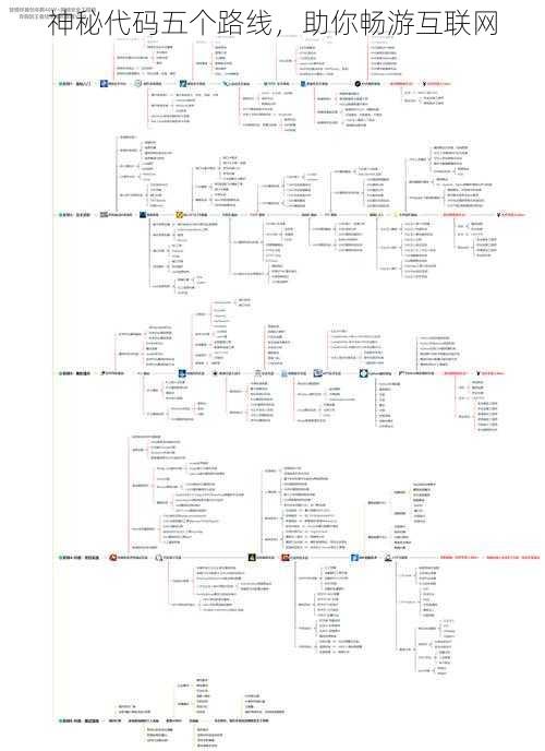 神秘代码五个路线，助你畅游互联网