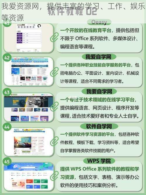 我爱资源网，提供丰富的学习、工作、娱乐等资源