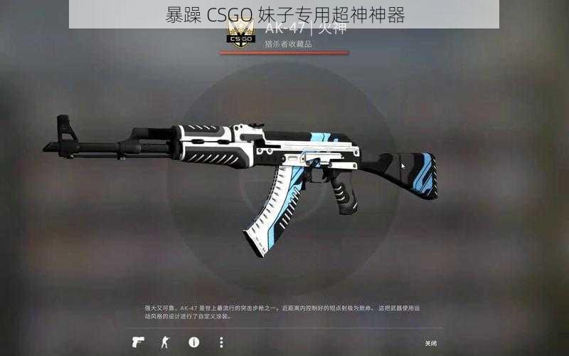 暴躁 CSGO 妹子专用超神神器