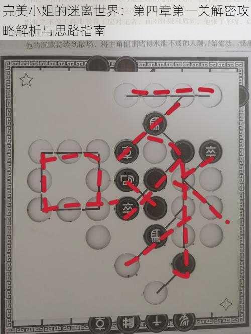 完美小姐的迷离世界：第四章第一关解密攻略解析与思路指南