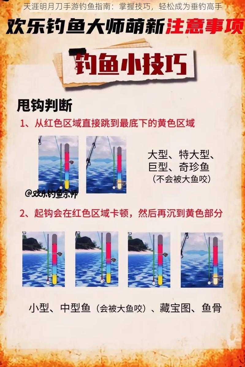 天涯明月刀手游钓鱼指南：掌握技巧，轻松成为垂钓高手