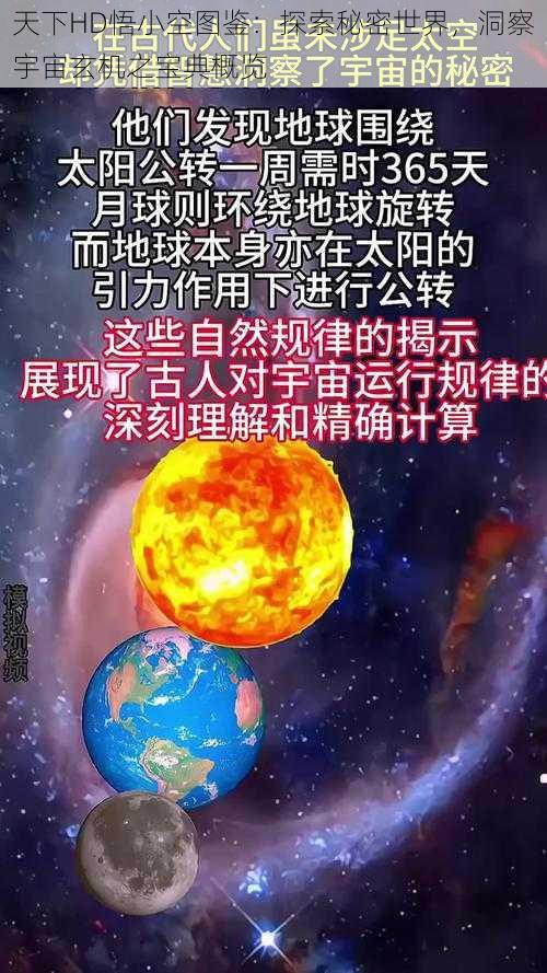 天下HD悟小空图鉴：探索秘密世界，洞察宇宙玄机之宝典概览