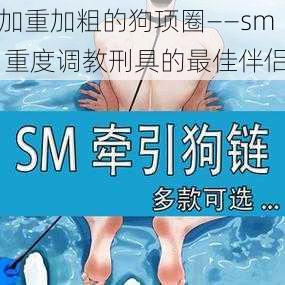 加重加粗的狗项圈——sm 重度调教刑具的最佳伴侣