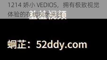 1214 娇小 VEDIOS，拥有极致视觉体验的在线视频平台