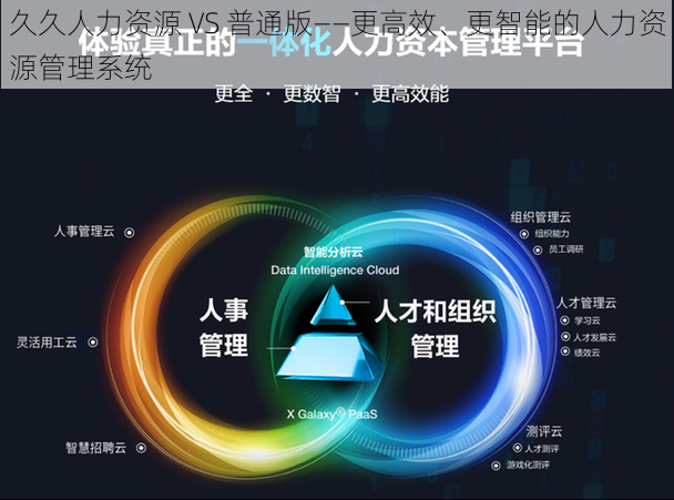 久久人力资源 VS 普通版——更高效、更智能的人力资源管理系统