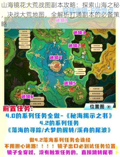 山海镜花大荒战图副本攻略：探索山海之秘，决战大荒地图，全解析打通副本的必备策略