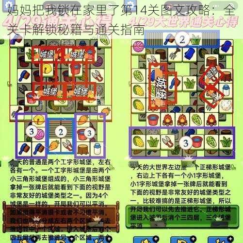 妈妈把我锁在家里了第14关图文攻略：全关卡解锁秘籍与通关指南