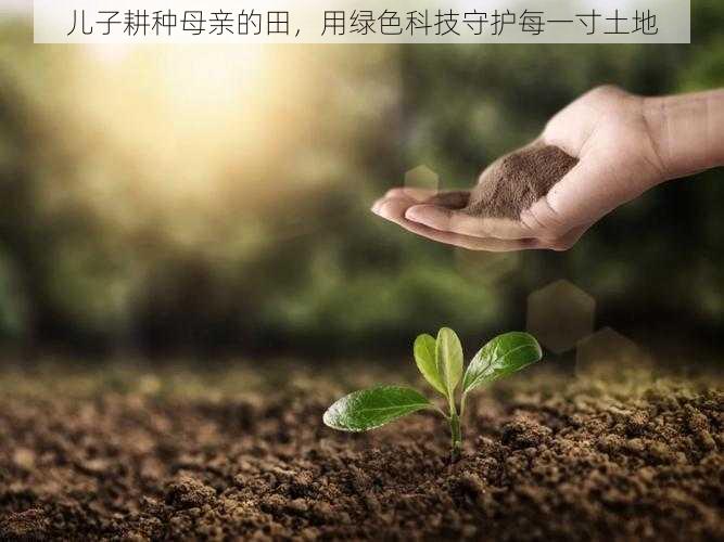 儿子耕种母亲的田，用绿色科技守护每一寸土地