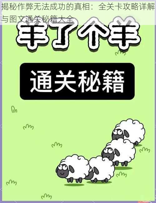 揭秘作弊无法成功的真相：全关卡攻略详解与图文通关秘籍大全