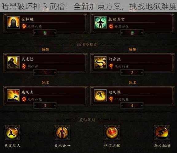 暗黑破坏神 3 武僧：全新加点方案，挑战地狱难度