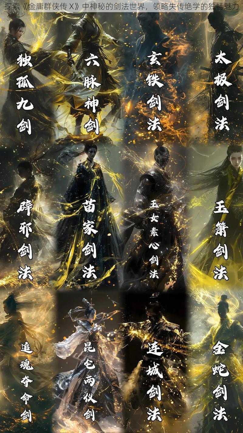 探索《金庸群侠传 X》中神秘的剑法世界，领略失传绝学的独特魅力