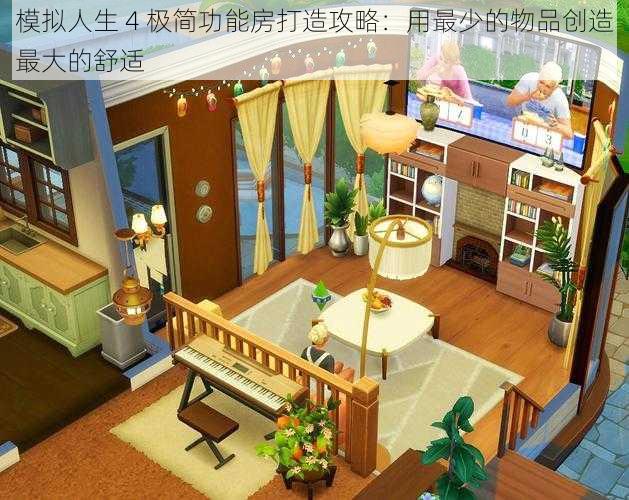 模拟人生 4 极简功能房打造攻略：用最少的物品创造最大的舒适