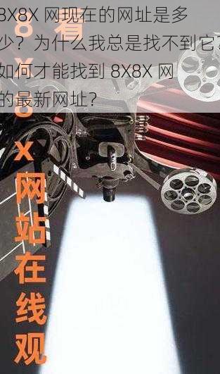 8X8X 网现在的网址是多少？为什么我总是找不到它？如何才能找到 8X8X 网的最新网址？