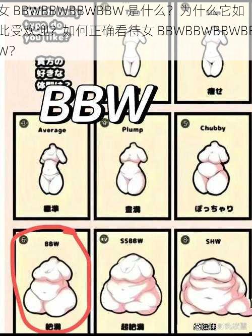 女 BBWBBWBBWBBW 是什么？为什么它如此受欢迎？如何正确看待女 BBWBBWBBWBBW？