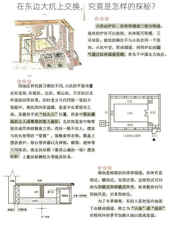 在东边大炕上交换，究竟是怎样的探秘？