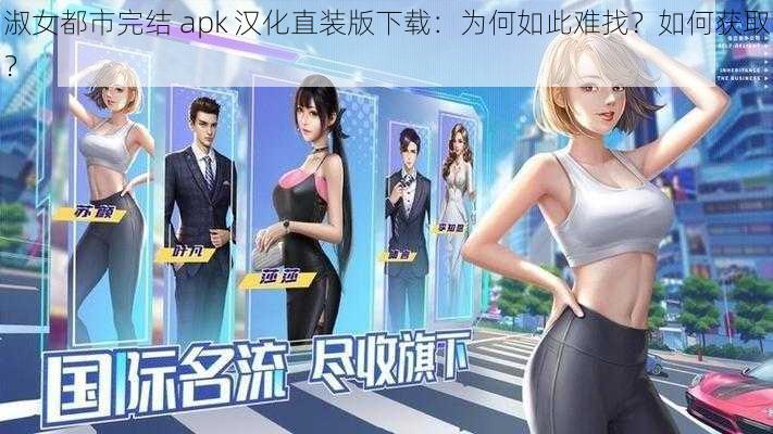 淑女都市完结 apk 汉化直装版下载：为何如此难找？如何获取？