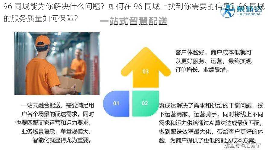 96 同城能为你解决什么问题？如何在 96 同城上找到你需要的信息？96 同城的服务质量如何保障？