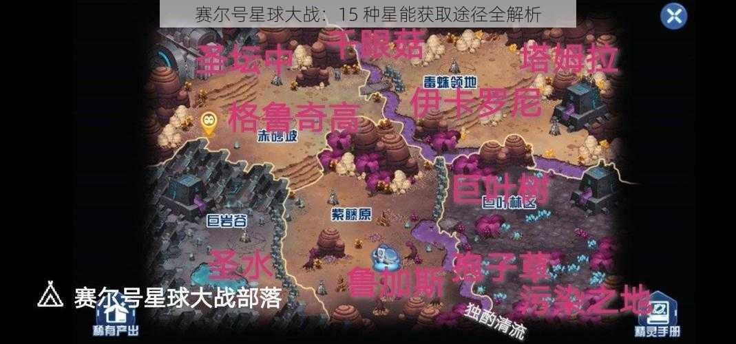 赛尔号星球大战：15 种星能获取途径全解析